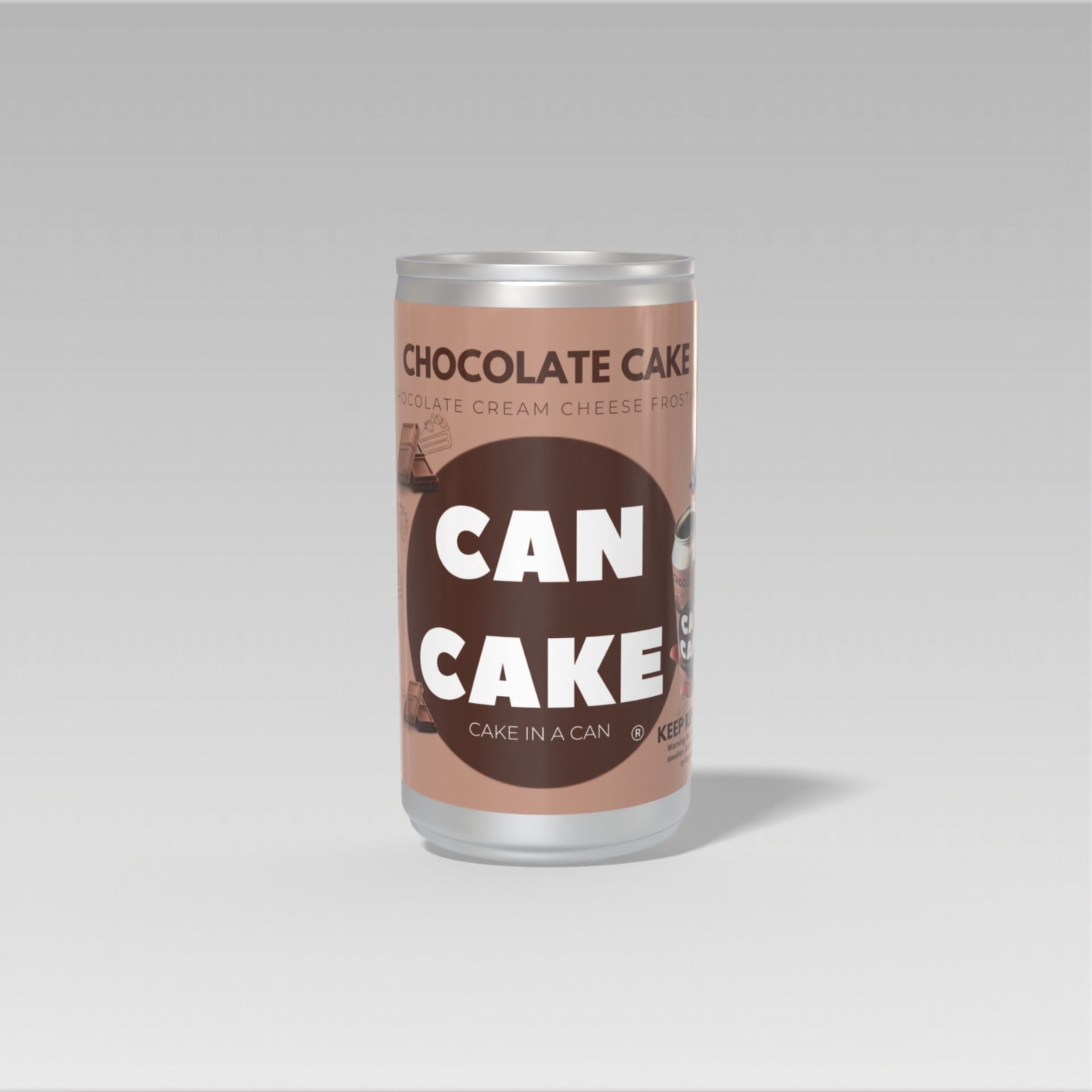 CHOCOLATE CAN CAKE