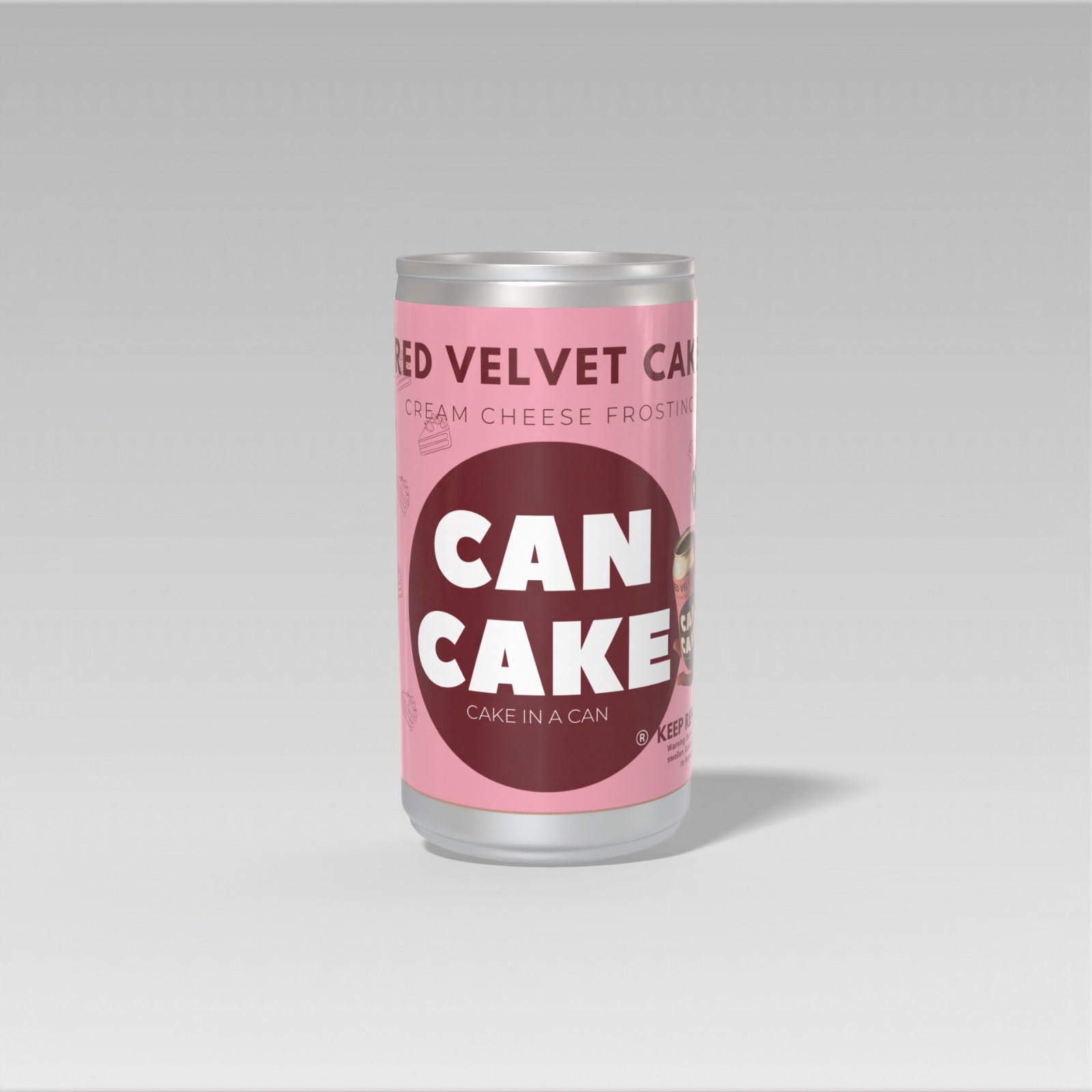 RED VELVET CAN CAKE